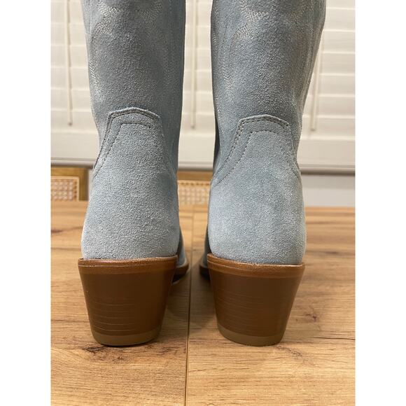 Idyllwind Women's Charmed Life Western Boots Light Blue Suede Size 8.5 NWOB - Picture 10 of 16